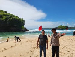 Polres Malang Tingkatkan Patroli Wisata Pantai Saat Libur Panjang