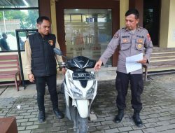 Curi Motor dari Teras Rumah, Seorang Residivis Berhasil Diamankan Polsek Kenjeran.