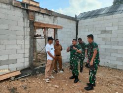 Kasrem 084/BJ Tinjau Kesiapan Marshalling Area Yon TP dan Progres Koperasi Merah Putih di Sumenep
