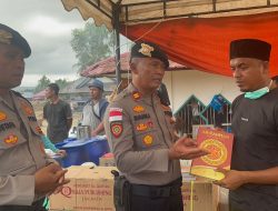 Polri Salurkan Bantuan Al-Qur’an kepada Pesantren Terdampak Banjir