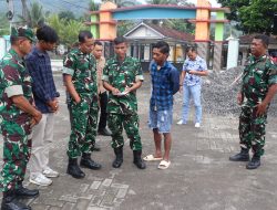 Dandim Tulungagung Tinjau KDKMP Bantengan dan Tanggulwelahan