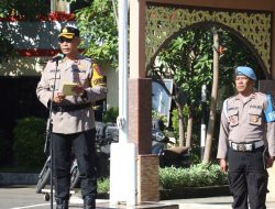 Polres Pelabuhan Tanjung Perak Gelar Apel Ops Keselamatan Semeru 2026