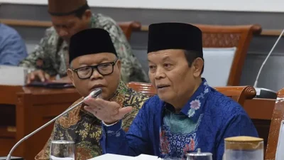 Anggota Komisi Viii Dpr Ri Hidayat Nur Wahid Dalam Rapat Kerja Komisi Viii Dpr Ri Bersama Menteri Ha20260415111650 768x550