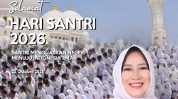 Selamat Hari Santri 202622 Oktober 2026santri Menguatkan Negeri Menuju Indonesia Emas.