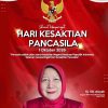 Peringati Hari Kesaktian Pancasila, Anggota DPR RI Hj. Siti Aisyah: Pancasila Pilar Utama Keutuhan NKRI