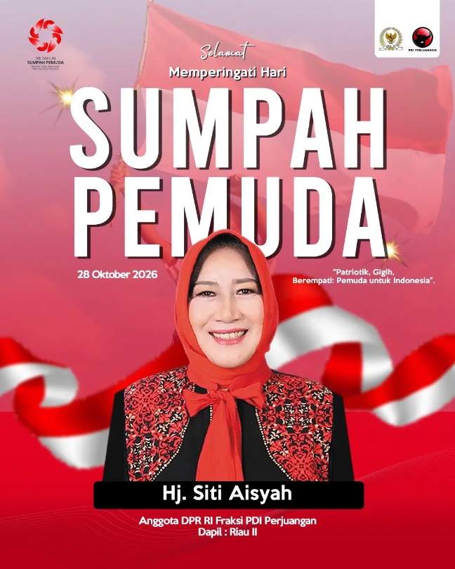Selamat Memperingati Hari Sumpah Pemuda 28 Oktober 2026.patriot, Gigih, Berempati Pemuda Unt