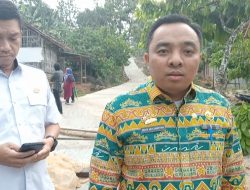 Ada Berita Tidak Sedap, Kadis Perkebunan dan Peternakan Dedy Noviansyah Cek Proyek Jalan Produksi Perkebunan