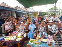 Kampanye Calon Bupati Nanda Indira – Antonius Di Gelar Didesa Sukabanjar Sangat Meriah