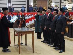 Pimpinan Difinitif DPRD Kabupaten OKI, Secara Resmi dan Disumpah