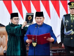 Hadiri Pelantikan Presiden RI Prabowo Subianto dan Wapres Gibran Rakabuming Raka, Bamsoet Dukung Transformasi Ekonomi Nasional Melalui Program Hilirisasi Sumber Daya Alam