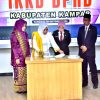 Pj Sekda Kampar Saksikan Serah Terima Jabatan IKKD DPRD Kabupaten Kampar Periode 2019-2024 ke Periode 2024-2029.