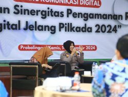 Pemprov Jatim Kolaborasi dengan Polres Probolinggo Mantapkan Ruang Digital di Pilkada 2024