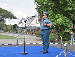 Upacara Penaikan Bendera 17-an di Kodiklatal, Kasal Ingatkan Tantangan Global