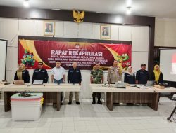 Danramil Benowo Hadiri Rapat Pleno Terbuka Rekapitulasi Suara Pilkada 2024