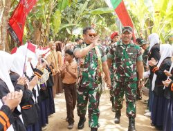 Kepala Staf Angkatan Darat (KASAD) Lounching Pipanisasi Program TNI Manunggal Air, Tingkatkan Produktivitas Petani Pulau Bawean