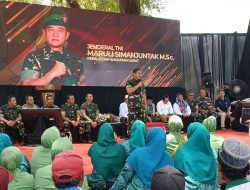 Kunjungan Kerja KASAD Jenderal TNI Maruli Simanjuntak, M.Sc di Pulau Bawean, Kab. Gresik: Launching Pipanisasi TNI Manunggal Air Tingkatkan Produktivitas Petani