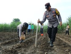 Polresta Malang Kota Dukung Program Asta Cita Kampanyekan Swasembada Pangan Nasional