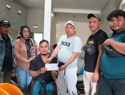 Bentuk Kepedulian dan Solidaritas Vanguard Kunjungi Rekan Jurnalis Yang Sedang Sakit