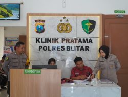 Polres Blitar Gelar Rikkes untuk Kesiapan Pengamanan TPS Pilkada 2024