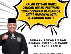 Calon Wabup OKI Supriyanto Diduga Ancam  dan Ajak Sweeping Anggota PSHT yang Berbeda Pilihan