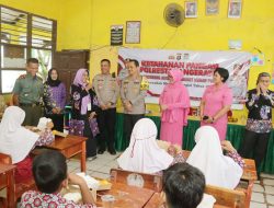 Polresta Tangerang Berikan Makan Siang Bergizi Kepada Anak Sekolah, Wujudkan Generasi Bangsa Berkualitas