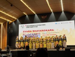 Tampil di Kompetisi Paduan Suara Internasional, Svara Bhayangkara Polri Masuk 5 besar dan Raih _Impresive Stage Performance”_