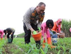 Polresta Malang Kota Gelorakan Swasembada Pangan Sukseskan Asta Cita