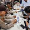 Polres Pelabuhan Tanjung Perak Cek Kesehatan dan Kelengkapan Petugas Pengamanan TPS Pilkada 2024