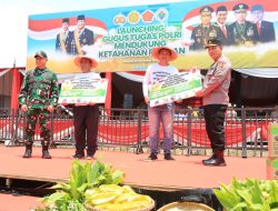 Dukung Program Swasembada Pangan, Kapolri-Panglima TNI Luncurkan Gugus Tugas Polri