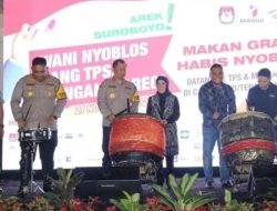 Warga Antusias Sambut Program Makan Gratis “Mari Nyoblos Mangan Wareg” di Kota Surabaya