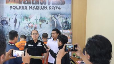 Polres Madiun Kota Ungkap Penyalahgunaan Narkotika Jenis Sabu 3 Tersangka Diamankan