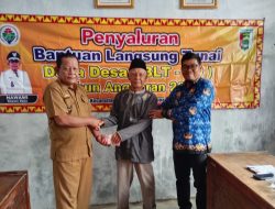 BLT DD Triwulan ke-4 Disalurkan Pemdes Tajur Ke 20 Keluarga Penerima Manfaat (KPM)