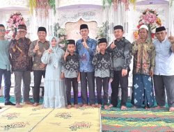 HM Dja’far Shodiq Hadiri Aqiqah Muhammad Rafa dan Muhammad Rafi didesa Nusantara.