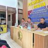 Kapolsek Perhentian Raja Rapat Koordinasi Pengamanan Nataru 2025