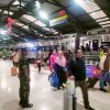 Serka Sukir Pantau Pos Keamanan di Stasiun Pasar Turi Jelang Natal dan Tahun Baru 2025