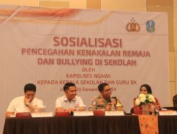 Polres Ngawi Sosialisasikan Stop Bullying di Lingkungan Sekolah