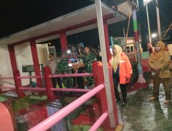 Hujan Guyur Kota Surabaya, Dandim Surabaya Timur Gerak Cepat Cek Kondisi Fasilitas Penanganan Banjir