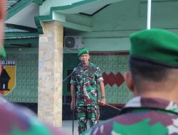 Dandim 0830/Surabaya Utara Pimpin Apel Pagi, Tekankan Pengamanan Akhir Tahun