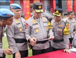 Waka Polda Sumsel Pimpin Langsung Pemeriksaan 2229 Pemegang Senpi Dinas