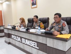 Polda Sumsel Gelar Rapat Persiapan Akselerasi Program Pemanfaatan Lahan Produktif Mendukung Percepatan Swasembada Pangan.