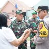 Jamin Keamanan Perayaan Natal, Dandim Laksanakan Patroli Bersama Kapolres OKI