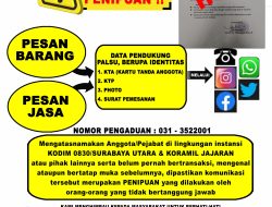 Modus Penipuan: Restoran di Sidoarjo Terima Pesanan Palsu 450 Nasi Kotak Mengatasnamakan Kodim Surabaya Utara