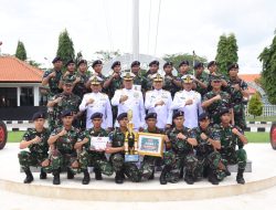 Dankodiklatal Apresiasi Siswa Kodikopsla Raih Juara I Lomba Gerak Jalan Mojosura