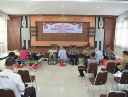 Semarakkan HUT Satpam ke-44, Polres Gresik gelar aksi sosial Donor Darah