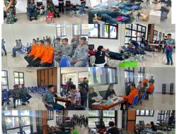 Peringati HUT ke-1 Satdik 4 Manado Kodiklatal Gelar Baksos Donor Darah