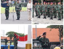 Pimpin Upacara Bendera 17-an, Dirdok Kodiklatal Sampaikan Pesan Panglima TNI