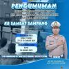 Himbauan hari libur Bersama layanan Polres samsat Sampang Menurut Kasat lantas 