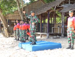 Dansatdik – 4 Kodiklatal Manado Tutup Lattek Berganda Siswa Dikmata TNI AL