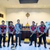 Polres Lumajang Lakukan Sterilisasi di Vihara Sari Putra Maitreya