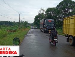 Suasana Tahun Baru di Jalan Lintas Timur OKI, Masih Dalam Kondisi Aman